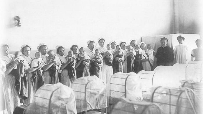 Как обстояли дела с детскими воспитательными дома в царской России