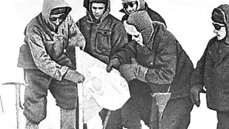Как водружали «Красное знамя» на Эльбрусе