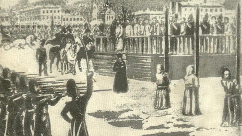 История инсценировки казни петрашевцев
