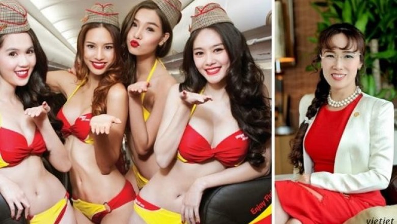 Глава вьетнамской авиакомпании VietJet Air раздела стюардесс и неплохо заработала на этом