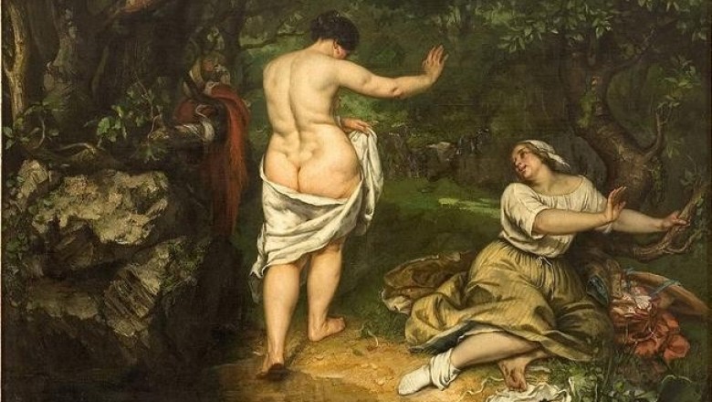 За что Наполеон отхлестал плеткой картину Гюстава Курбе «Купальщицы»