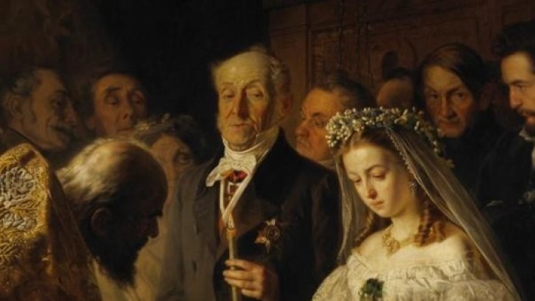 «Неравный брак»: какую тайну хранит скандальная картина Василия Пукирева