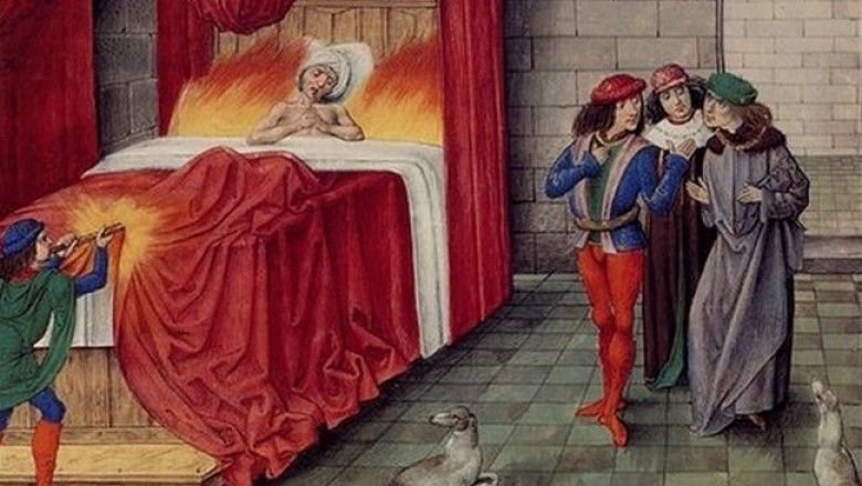 Нелепая смерть Карла Злого: как из-за бренди король Наварры Карл II сгорел заживо