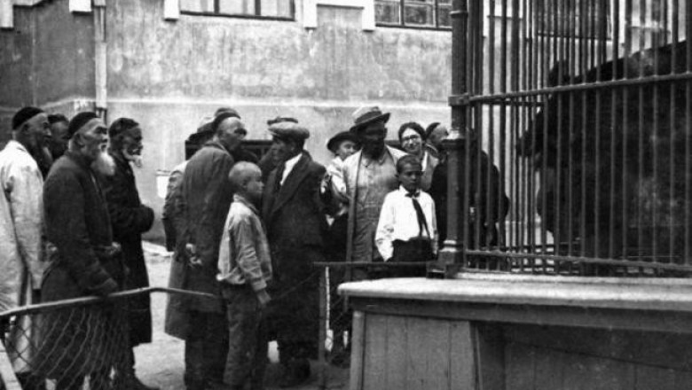 Редкие исторические снимки, каким был московский зоопарк в не лучшие для себя времена