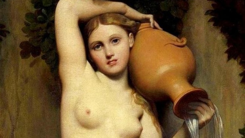 Классицизм и мифология «Источника» - французского художника Жана Огюста Доминика Энгра