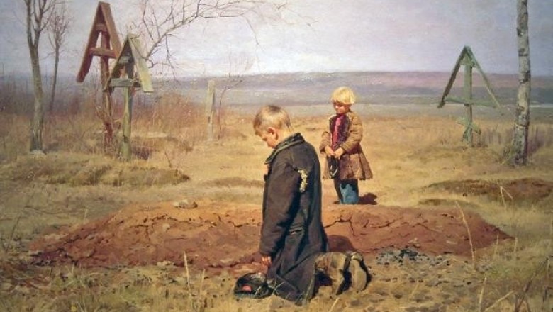 «Некрасов в русской живописи»: так часто называли современники Николая Касаткина, последнего передвижника, который стал первым народным художником советской России