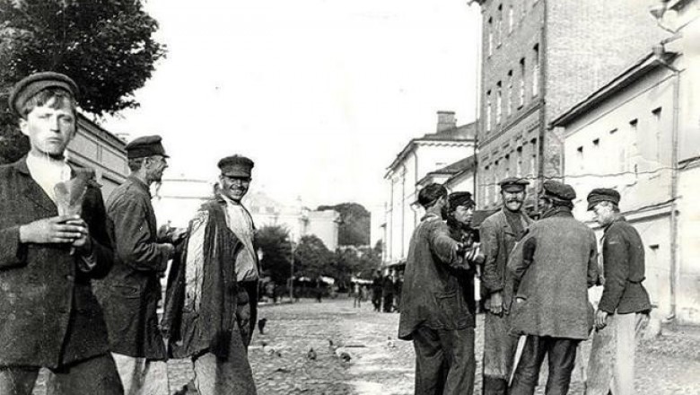 Хитровская площадь, как символом московской криминальной жизни