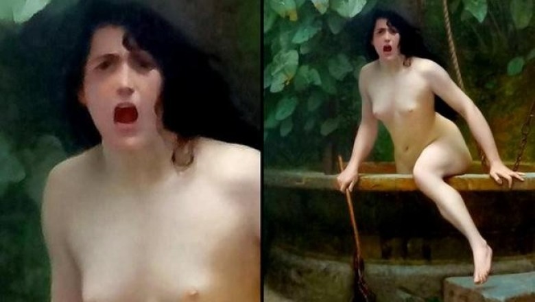 Чем привлекательна «Голая Истина, вооруженная плетью» от Жана-Леона Жерома?