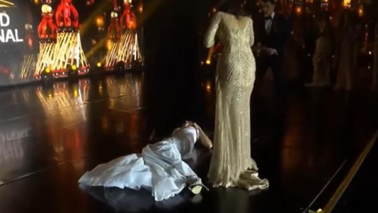 Как слава может вскружить голову: на конкурсе Miss Grand International финалистка упала в обморок