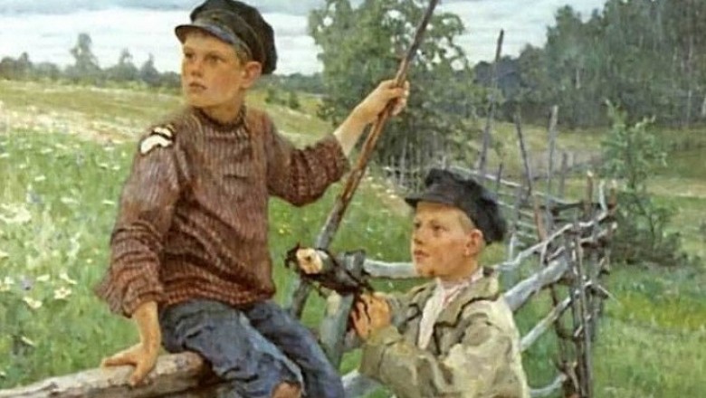 Как воспитывали сто лет назад мальчишек и во сколько лет они становились мужиками