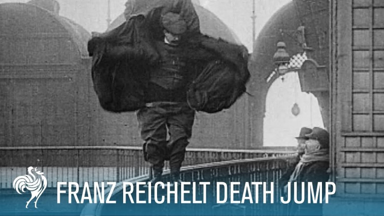 Как в 1912 году парижский портной Франц Райхельт испытывал плащ-парашют