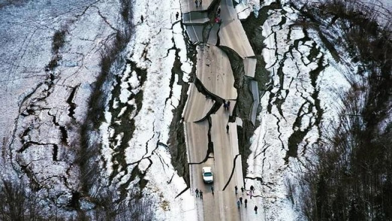 Аляска после землетрясения
