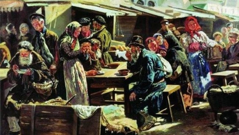 «Щи да каша — пища наша»: сколько мяса ел крестьянин в дореволюционной России?