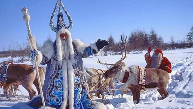 Как жители Крайнего Севера отмечают Новый год: олени, хороводы и костры