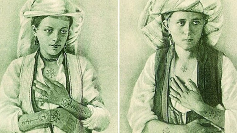 Тайна славянских женских татуировок, традиции которых уходят своими корнями в далекое прошлое