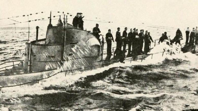 Немецкая подводная лодка UC-61 времен Первой мировой войны вновь всплыла у берегов Франции