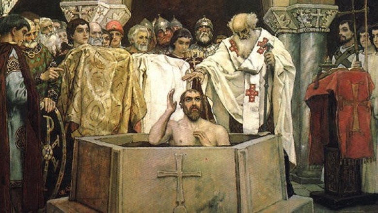 Крещение Руси: о посольстве веры, скандальная женитьба князя Владимира и обида Западной Европы