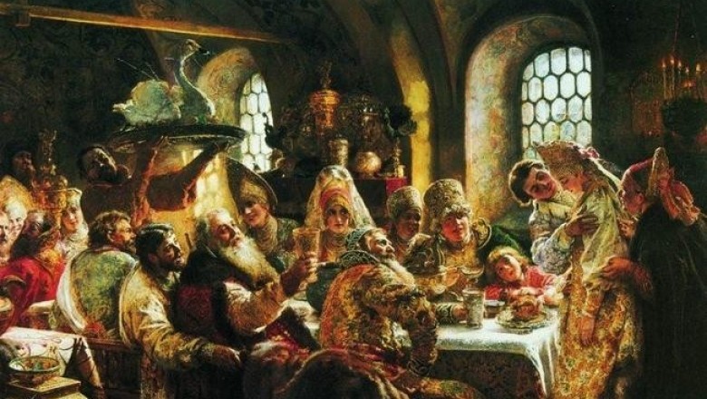 Похлебка на бараньем бульоне, кровопускание и другие методы, которые использовали русские монархи в борьбе с похмельем