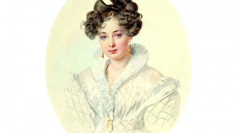 Признанная красавица графиня Елена Михайловна Завадовская
