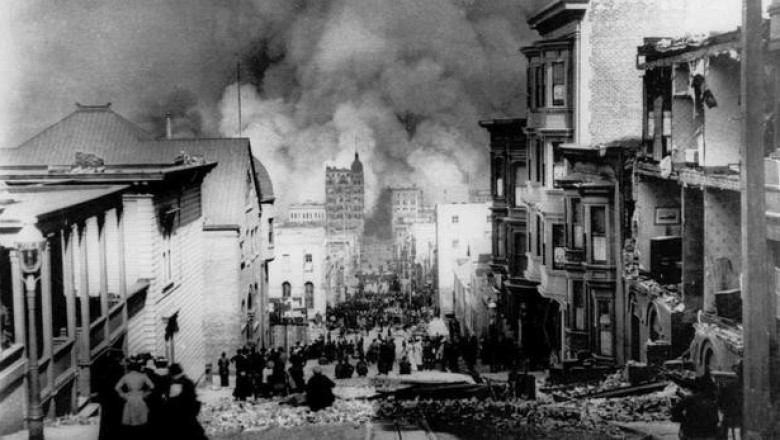 Как в Сан-Франциско в 1906 году землетрясение разрушило весь город
