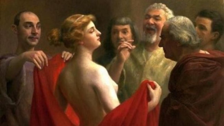 Фрина: история греческой гетеры, которая спаслась от казни благодаря своей красивой груди