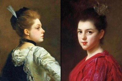 Очаровательные дамы французского художника Гюстава Жана Жаке