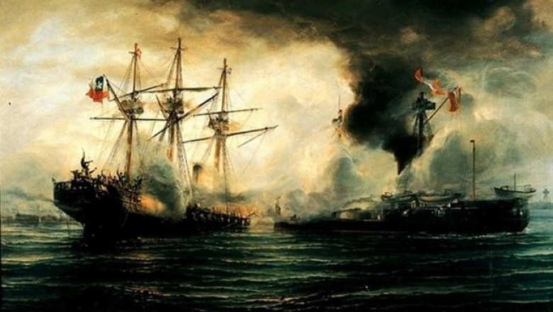 Неравный бой корвета с броненосцем или последняя битва «Эсмеральды»