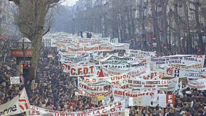 «Красный май» 1968 года: французский бунт — бессмысленный и беспощадный