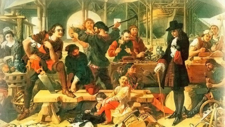 Великое посольство Петра I: как Европа принимала «очаровательно дикого» царя