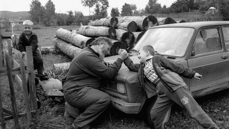 Атмосферные снимки 1990-х сделанные греческим фотографом Никосом Экономопулосом, который объехал полсвета
