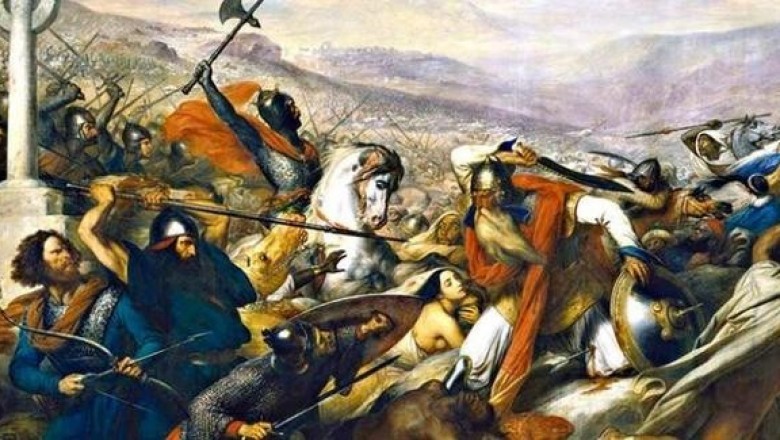 Великая битва при Пуатье: как Карл Мартелл во главе франкских дружин спасал Европу от Арабского халифата
