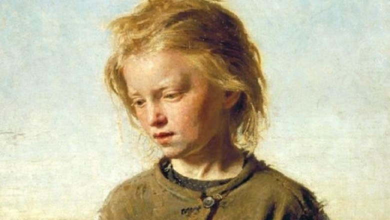 Удивительная история картины «Нищая Девочка-рыбачка» Ильи Репина: почему Третьяковка охотилась за этим шедевром и чем все закончилось