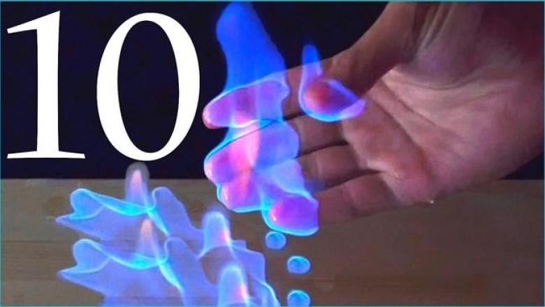 Десять зрелищных химических опытов и экспериментов