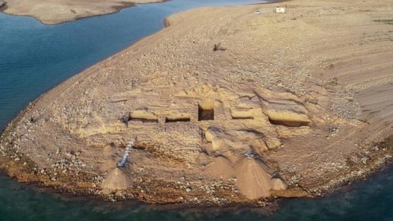 На дне пересохшего водохранилища в Ираке археологи обнаружили 3400-летние руины дворца
