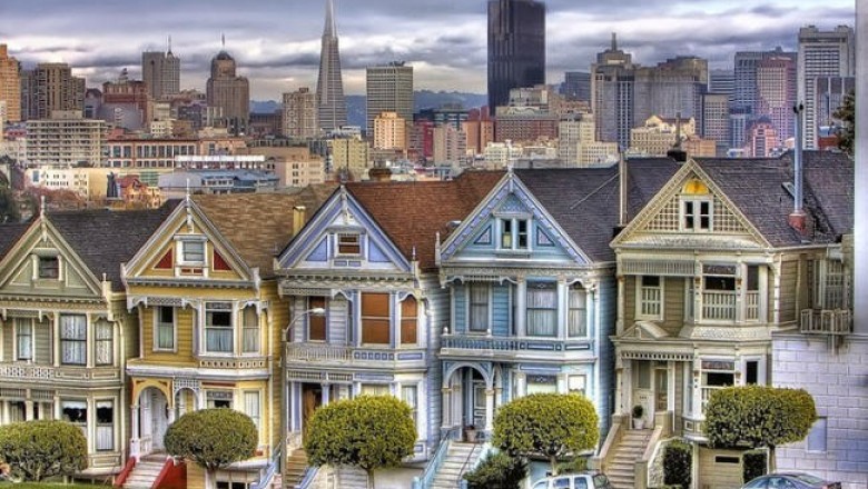 «Painted Ladies»: как в Сан-Франциско сохранились викторианские дома