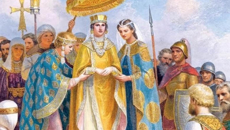 Как Анну Багрянородную выдали за князя-язычника Владимира: скандальный мезальянс X века