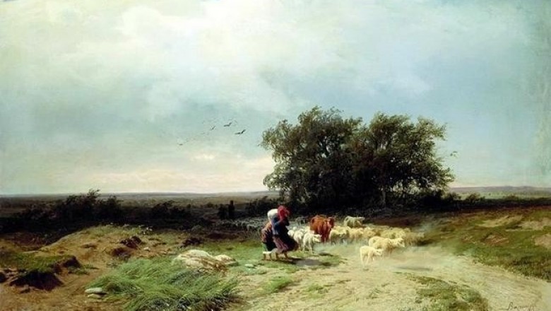 Красота русской природы на малоизвестных картинах талантливого пейзажиста Федора Васильева