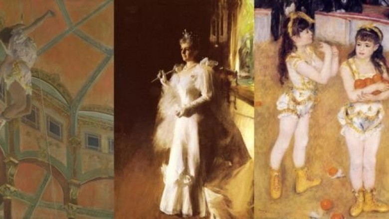 Жорж Сера, Анри де Тулуз-Лотрек и другие импрессионисты в цирке Фернандо