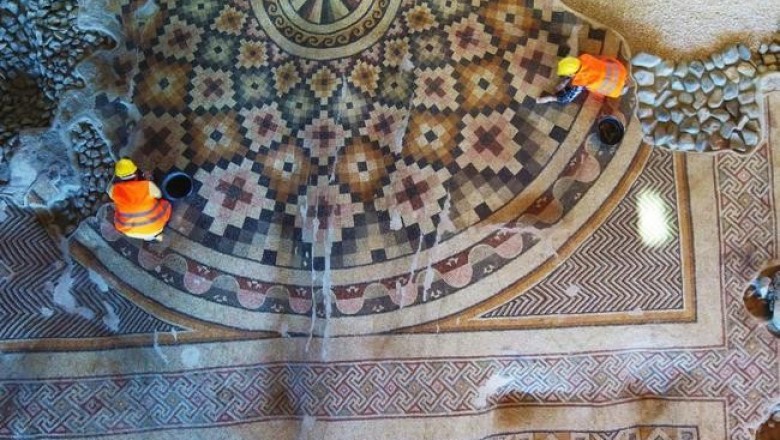В турецкой Антакье уже скоро можно будет увидеть самую большую в мире из сохранившихся древних мозаик