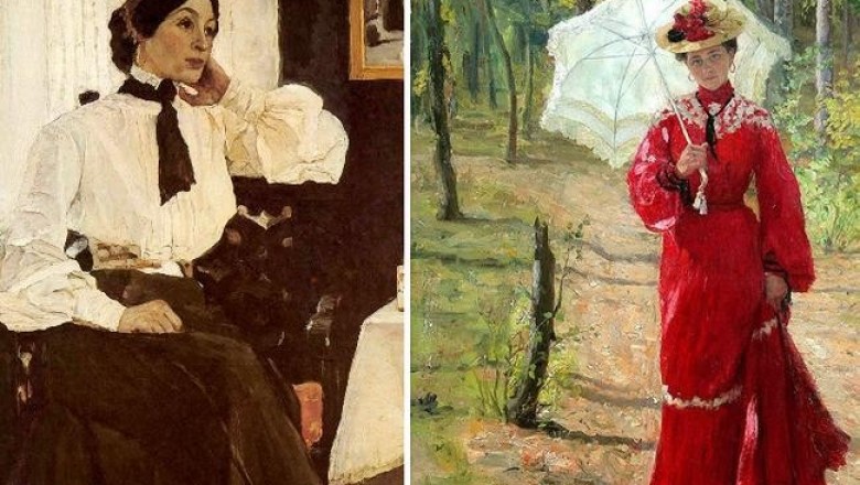 Галерея женских портретов: Трубникова-Серова, Забела-Врубель и другие жены великих и знаменитых русских художников