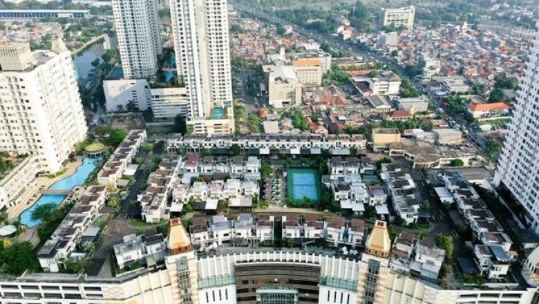 Cosmo Park: как в Индонезии построили деревню на крыше торгового центра