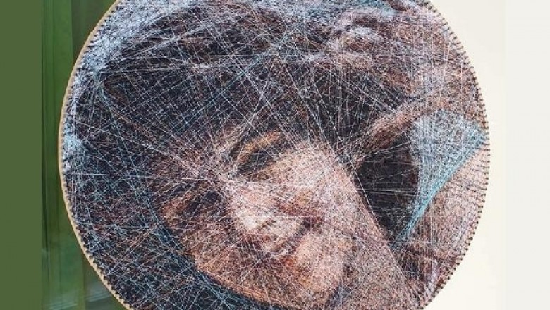 Уникальные картины из разноцветных нитей Ани Абакумовой: математика на службе живописи