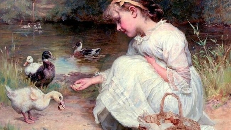 Сельская детвора на сентиментальных картинах Фредерика Моргана