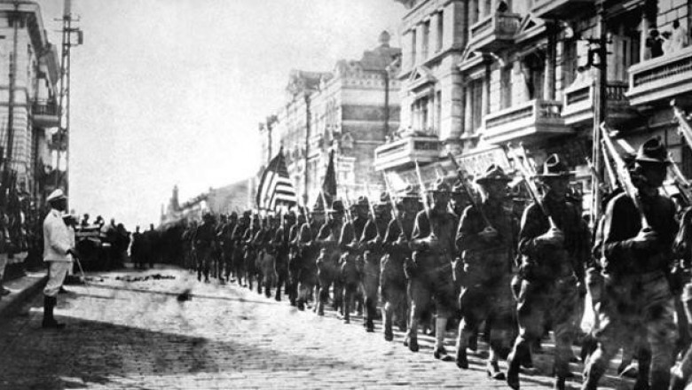 Русско-американские бои 1918-1920 годов: интервенция США