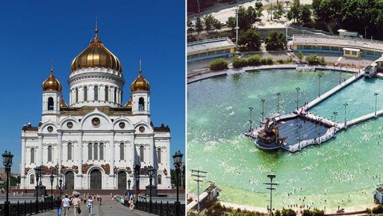 Когда-то он был городским бассейном: история московского храма Христа Спасителя