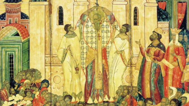 О чем говорят иконы и картины, созданные в честь праздника Воздвижения Креста Господня