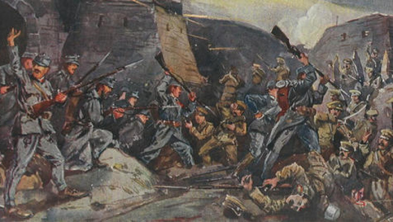 Взятие русской армией Перемышля в 1915 году