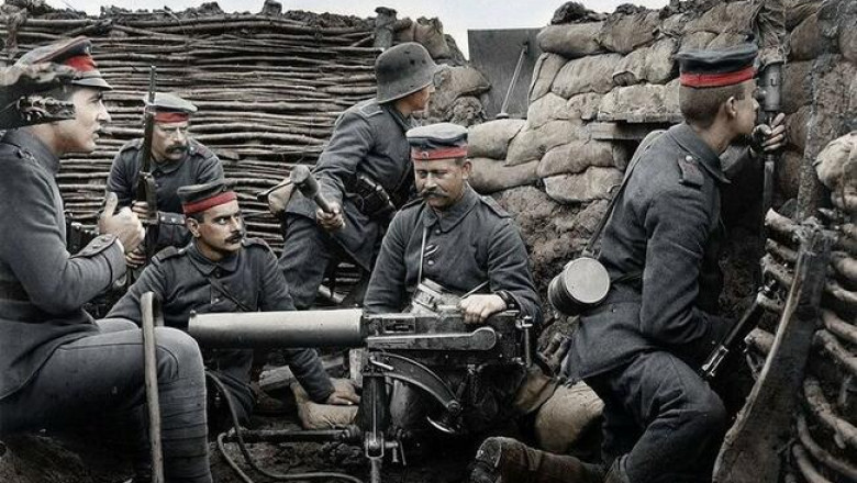 Для чего в Первую мировую укладывали хворост перед окопами
