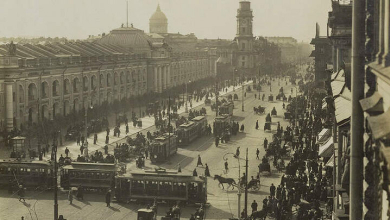 Атмосферные фотографии Санкт-Петербурга конца XIX - начала XX века