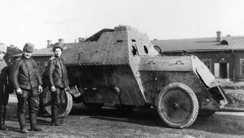 Rolls-Royce Armored Car, Минерва», «Остин» и еще 6 бронеавтомобилей дотанкового периода